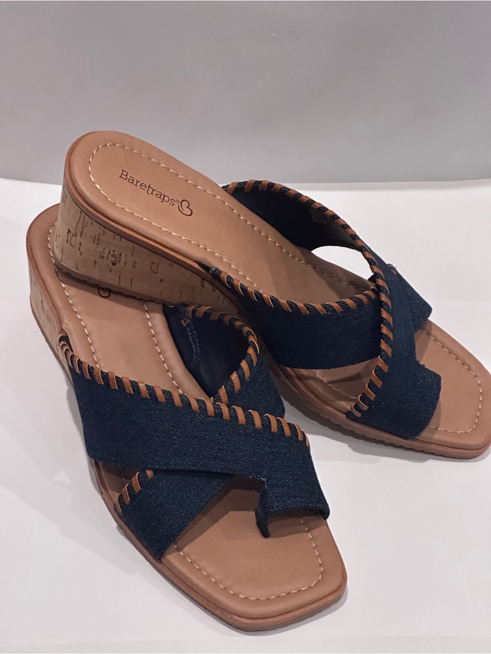 BareTraps Denim Paige slip-on sandal - Picture 3 of 11